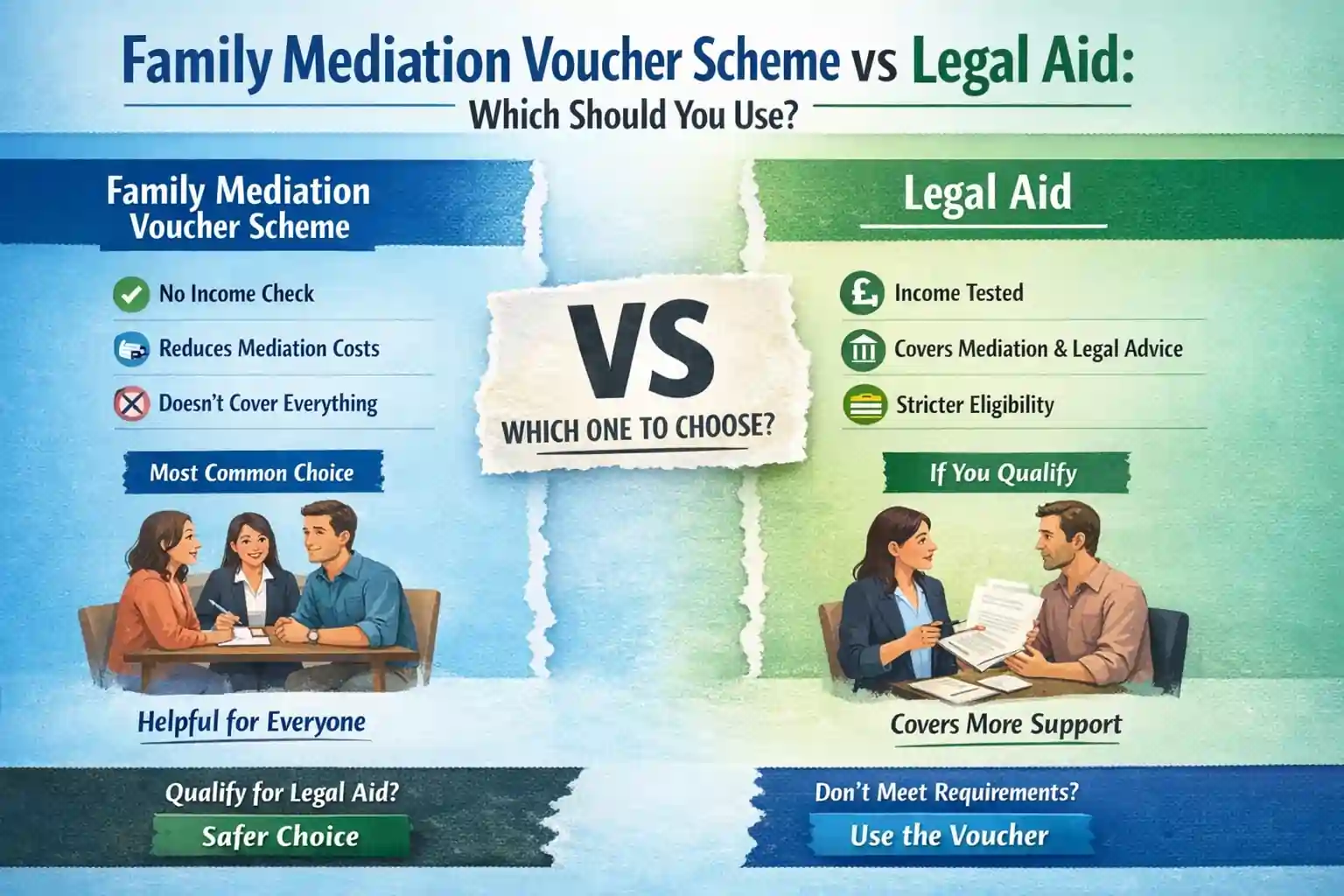 Family Mediation Voucher Scheme vs Legal Aid: Which Should You Use Berkshire?