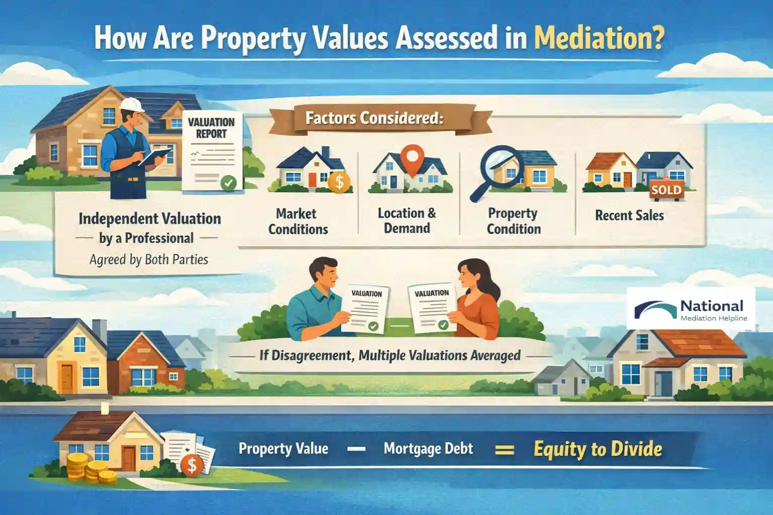 How Are Property Values Assessed in Mediation Berkshire?