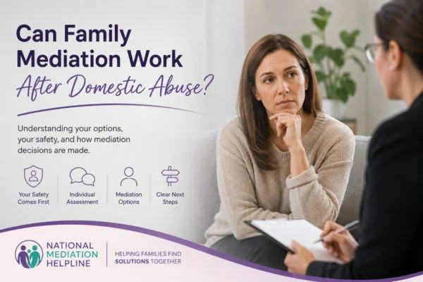 Can Family Mediation Berkshire Work After Domestic Abuse?